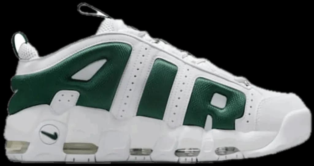 Giày Nike Air More Uptempo Low 'White Green' FZ3055-102