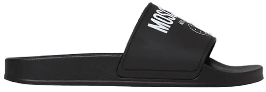 Dép Moschino Milano Slides 'Black' MB28512G1FG12