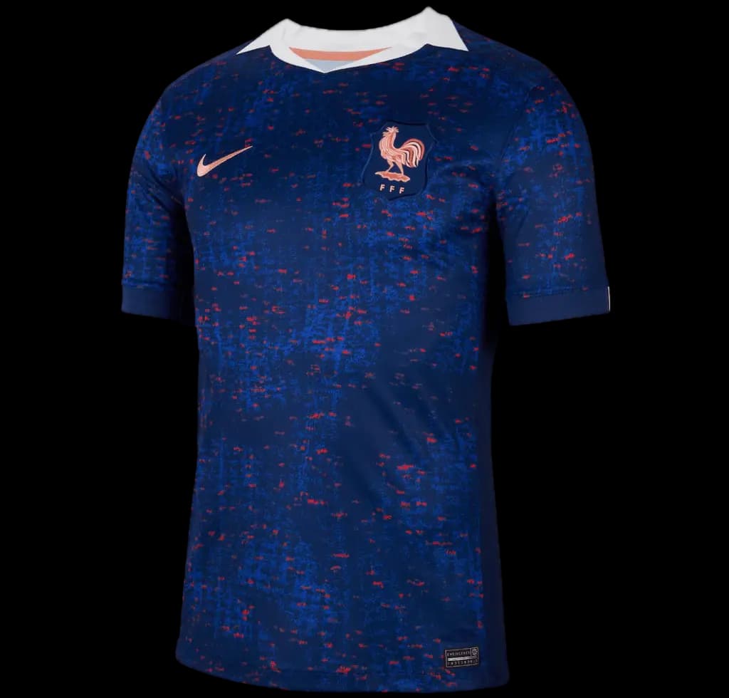Áo Nike France 2025 Home Jersey 'Blue' FZ9013-492