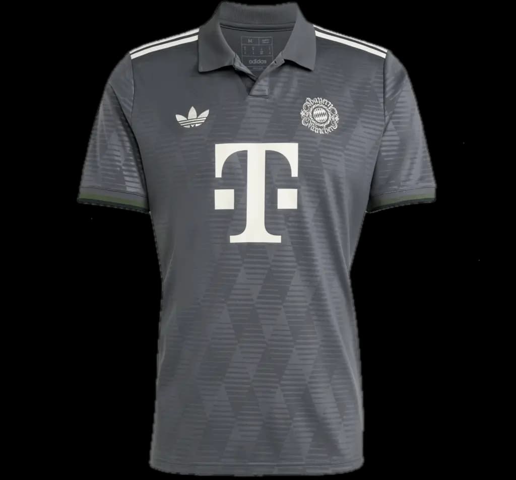 Áo Adidas FC Bayern 24/25 Wiesn Jersey ‘Grey’ IW7299