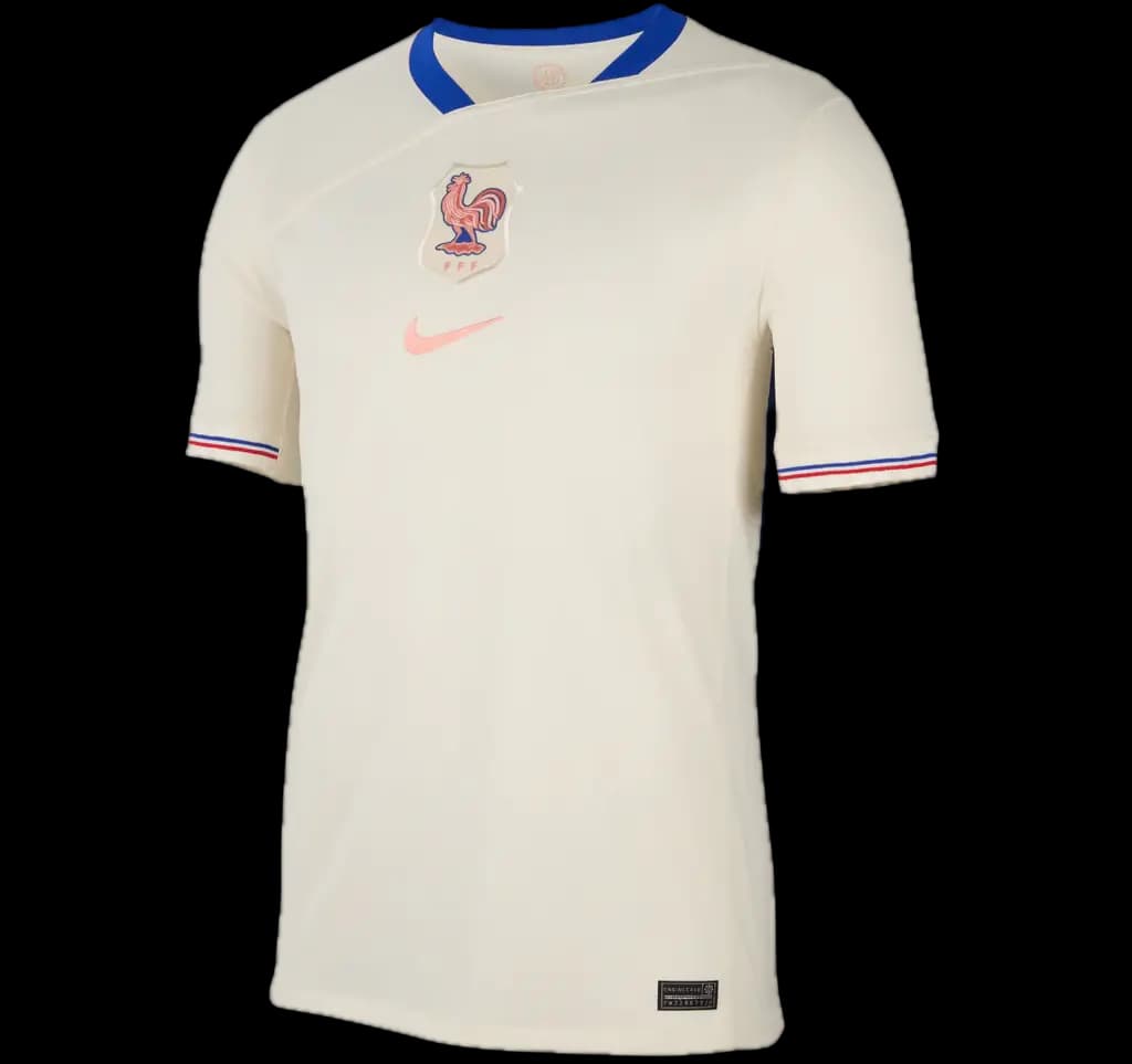 Áo Nike France 2025 Away Jersey 'White' FZ9023-110