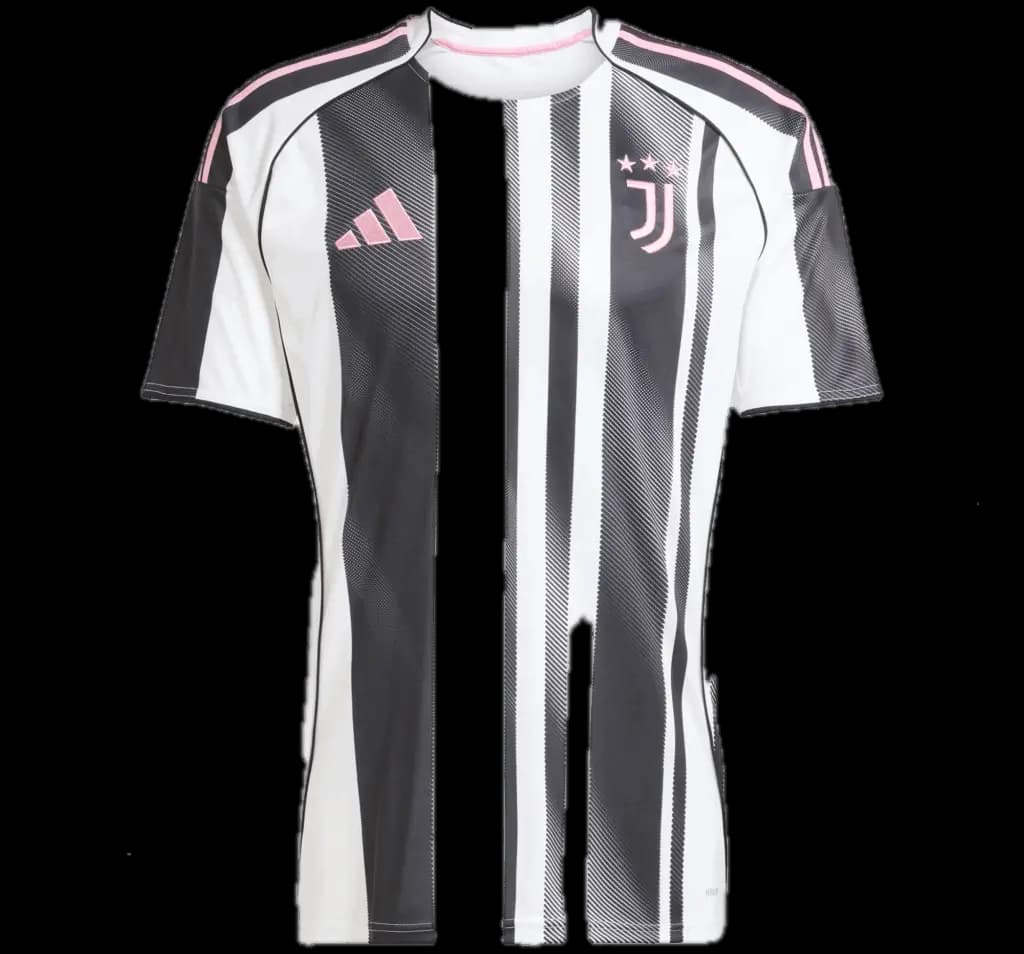 Áo Adidas Juventus 25/26 Home Jersey ‘White Black’ JJ4320