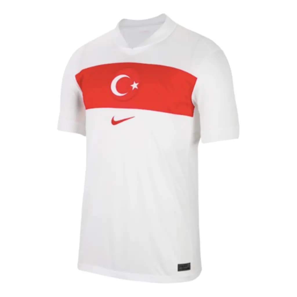 Áo Nike Turkey Home Shirt 2024/2025 'White Red' FV1743-100