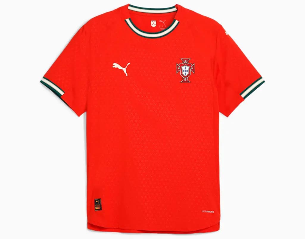 Áo Puma Portugal 2025 Authentic Home Jersey 'Red' 780766-01