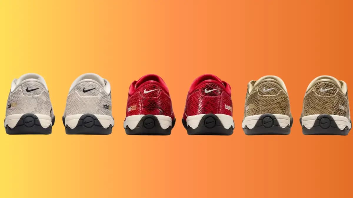 Nike Total 90 III "Snakeskin": Huyền thoại bóng đá lột xác thời thượng