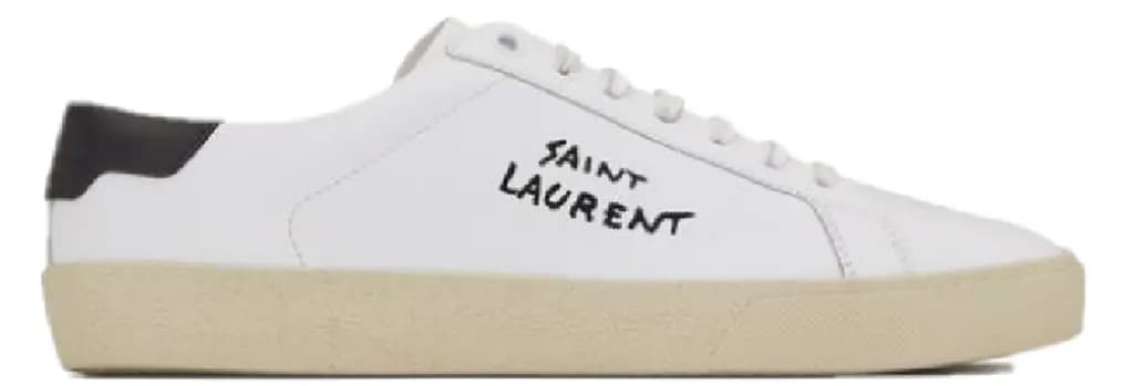Giày Saint Laurent Court Classic SL06 'White' 610685AABEE9061