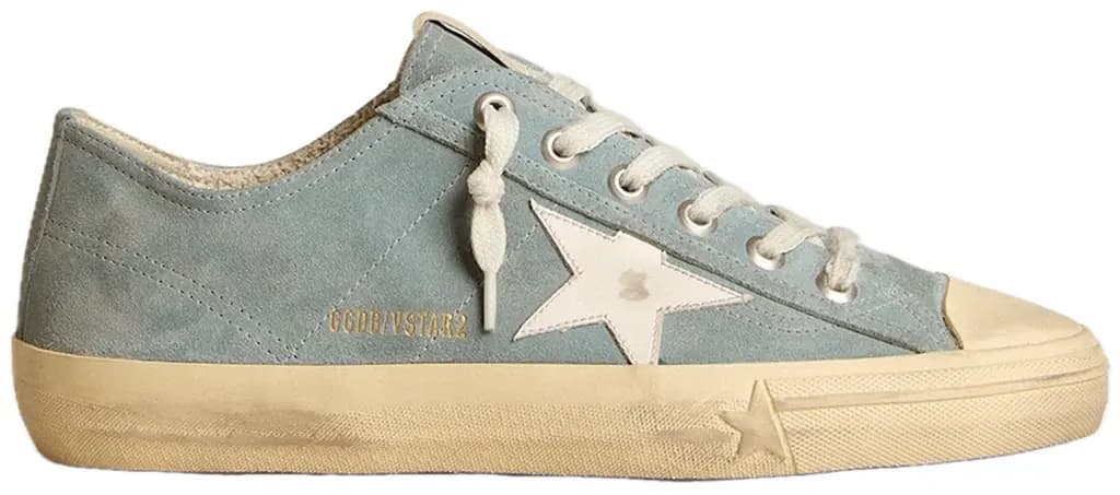 Giày Golden Goose V-Star 'Silver Blue' GMF00129-F005998-50860
