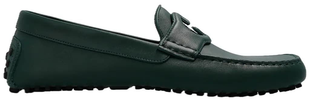Giày Gucci Interlocking G Moccasins 'Green' 730148-1XH60-3154