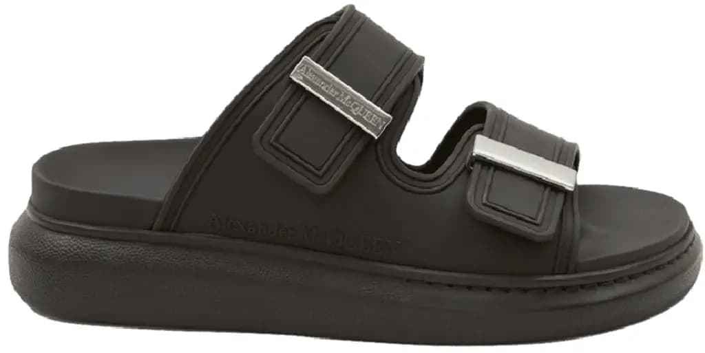 Dép Alexander McQueen Hybrid Slide 'Black' 663563W4Q511081