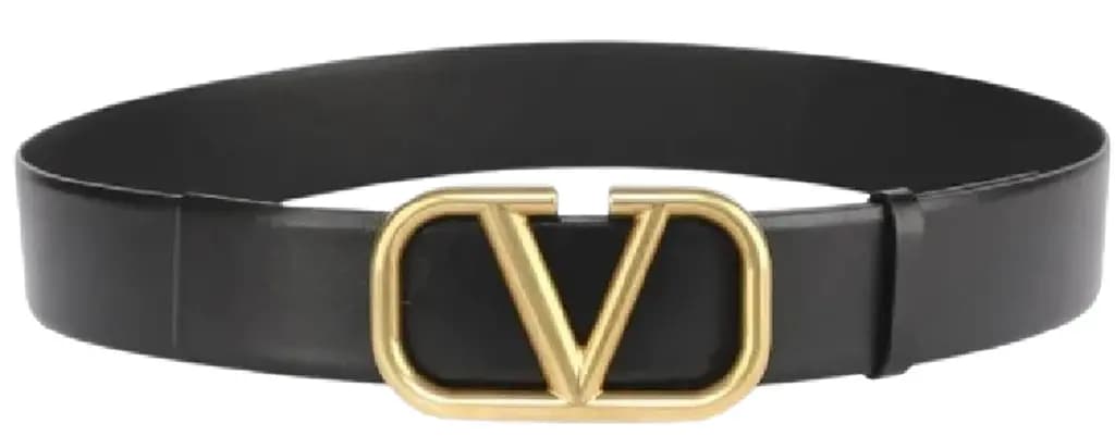 Thắt Lưng Valentino Belt With V Logo 'Black' 3Y2T0Q87ECU-0NO