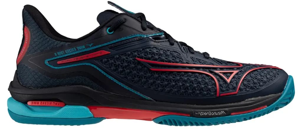 Giày Mizuno Wave Exceed Tour 6 AC 'Black' 61GB248007