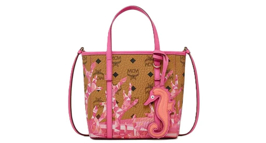 Túi MCM Toni Top-Zip Shopper 'Cognac Pink' MWPFSMT01Q1001