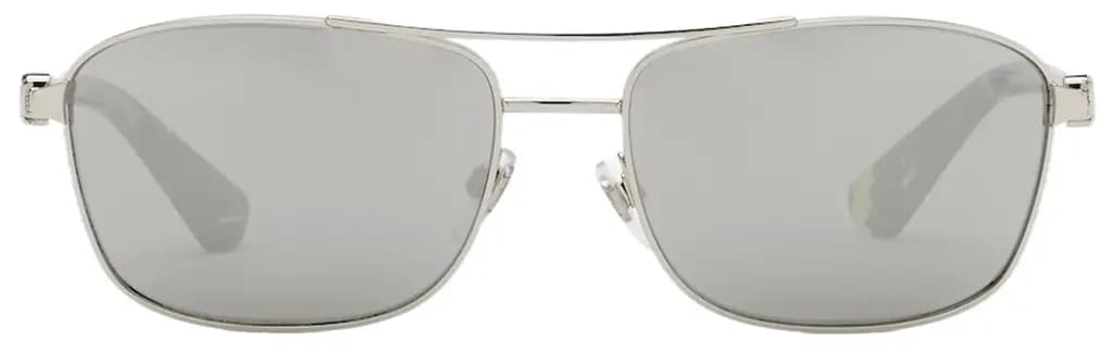 Kính Burberry Metal Shield Rectangular 'Silver' 40844671