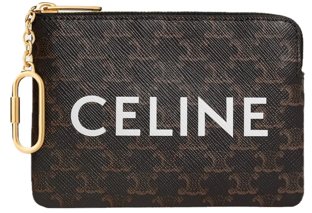 Ví Celine Coin Purse Cuir Triomphe 'Black' 10C662CA2-38NO
