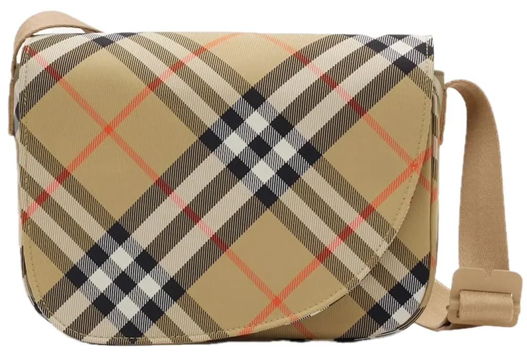 Túi Burberry Checked Messenger Bag 'Beige' 80895061