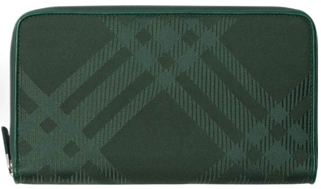 Ví Burberry Check Long Wallet 'Green' 80807381