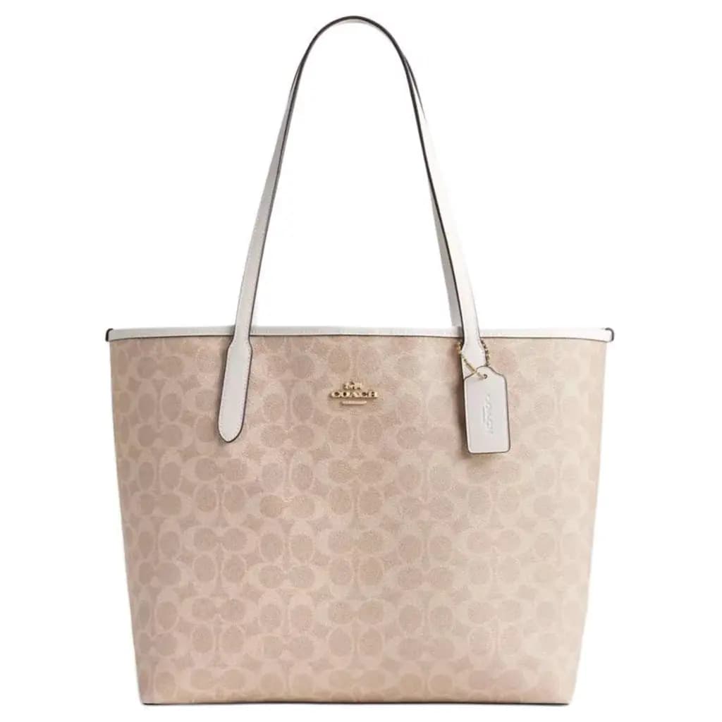 Túi Coach City Tote Bag 'Sand' CV976-IMXDM