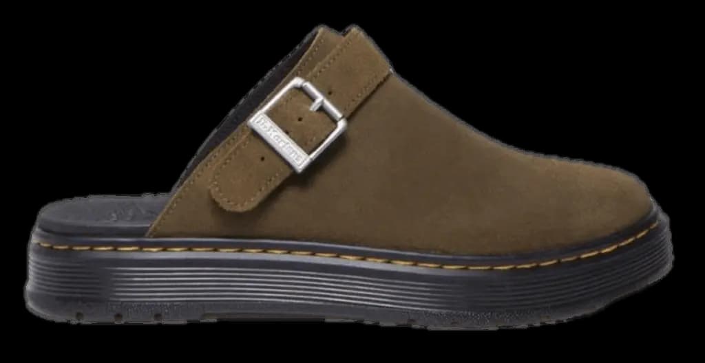 Dép Shop Dr Martens Brookline Suede 'Green' 40666300