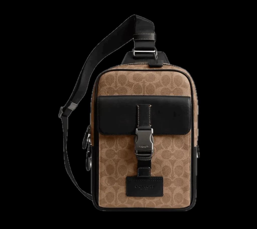 Túi Coach Track Pack 'Tan' CX880-QBNRX