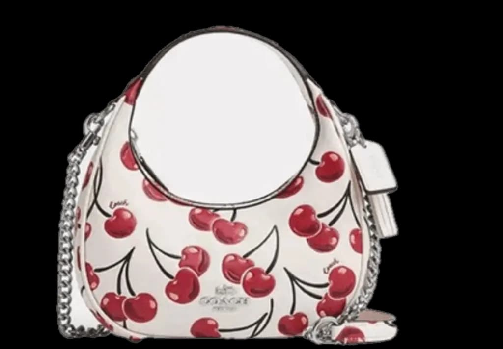 Túi Coach Carmen Mini Crossbody 'Cherry Print' CY711-SVCAH