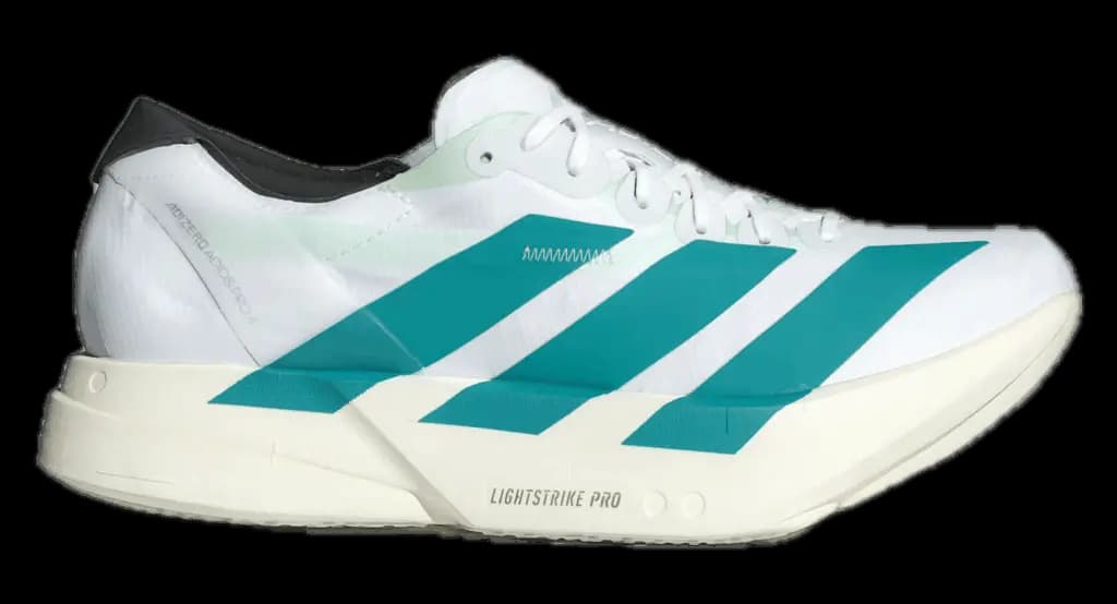 Giày Adidas Adizero Adios Pro 4 'White Pulse Teal' JR1267
