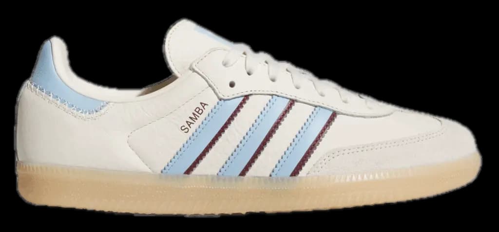Giày Adidas Samba 'Wonder White Celestial Blue' JS5041