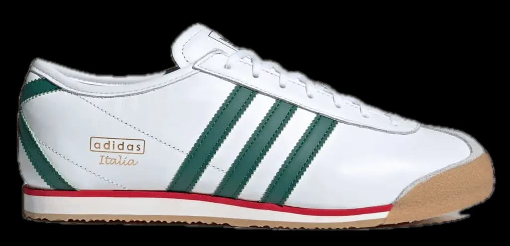 Giày Adidas Italia 70s 'Cloud White Collegiate Green' JS1325