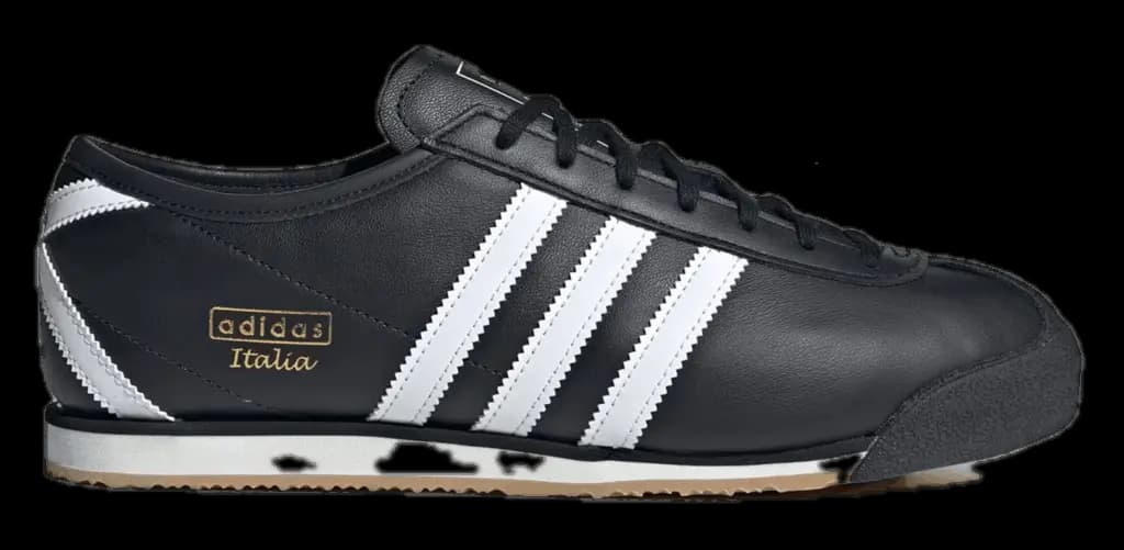 Giày Adidas Italia 70s 'Black White Gum' JS1324