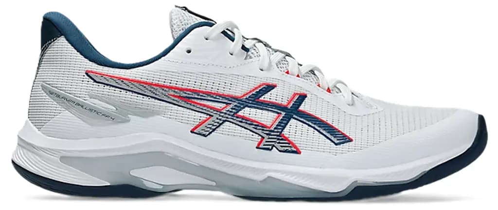 Giày Asics Netburner Ballistic FF 4 'White Mako Blue' 1051A088-101 Giày Asics Netburner Ballistic FF 4 'White Mako Blue' 1051A088-101