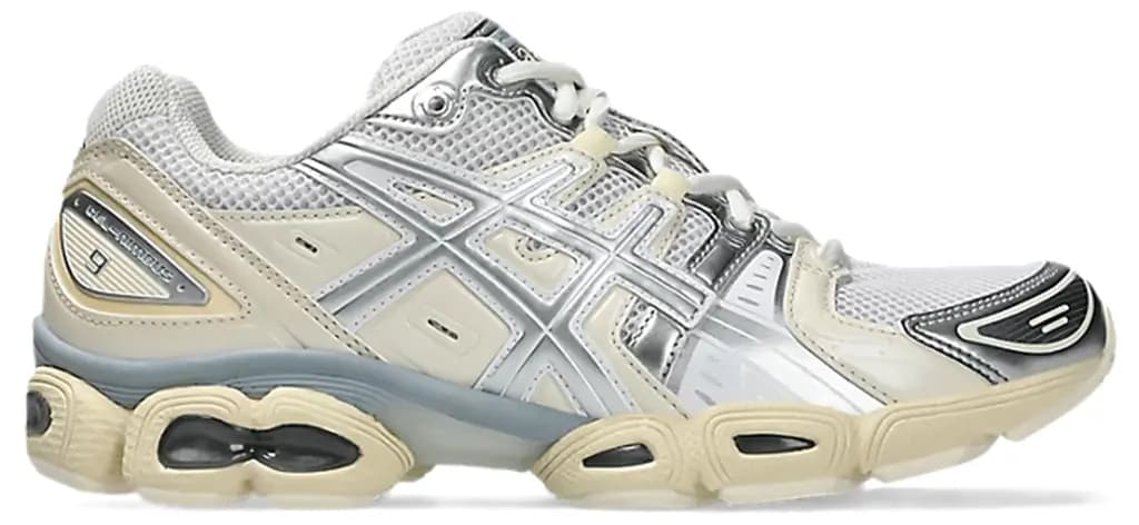 Giày Asics Gel-Nimbus 9 'White Pure Silver' 1201A424-106