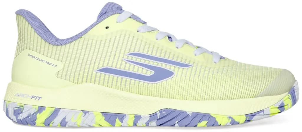 Giày Skechers Viper Court Pro 2.0 'Lime Lavender' 172109-LMLV