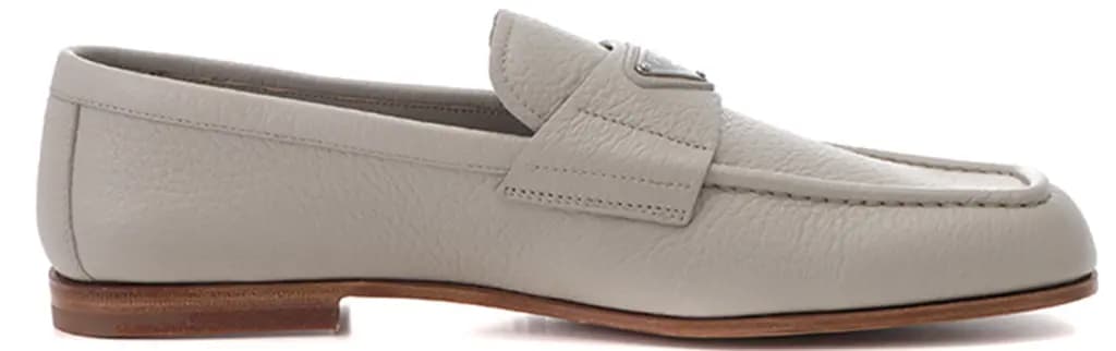 Giày Prada Loafers Leather 'Light Gray' 2DB213-2147100537260