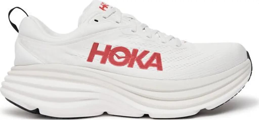 Giày Hoka One One Bondi 8 'White Vermillion' 1123202-WVR