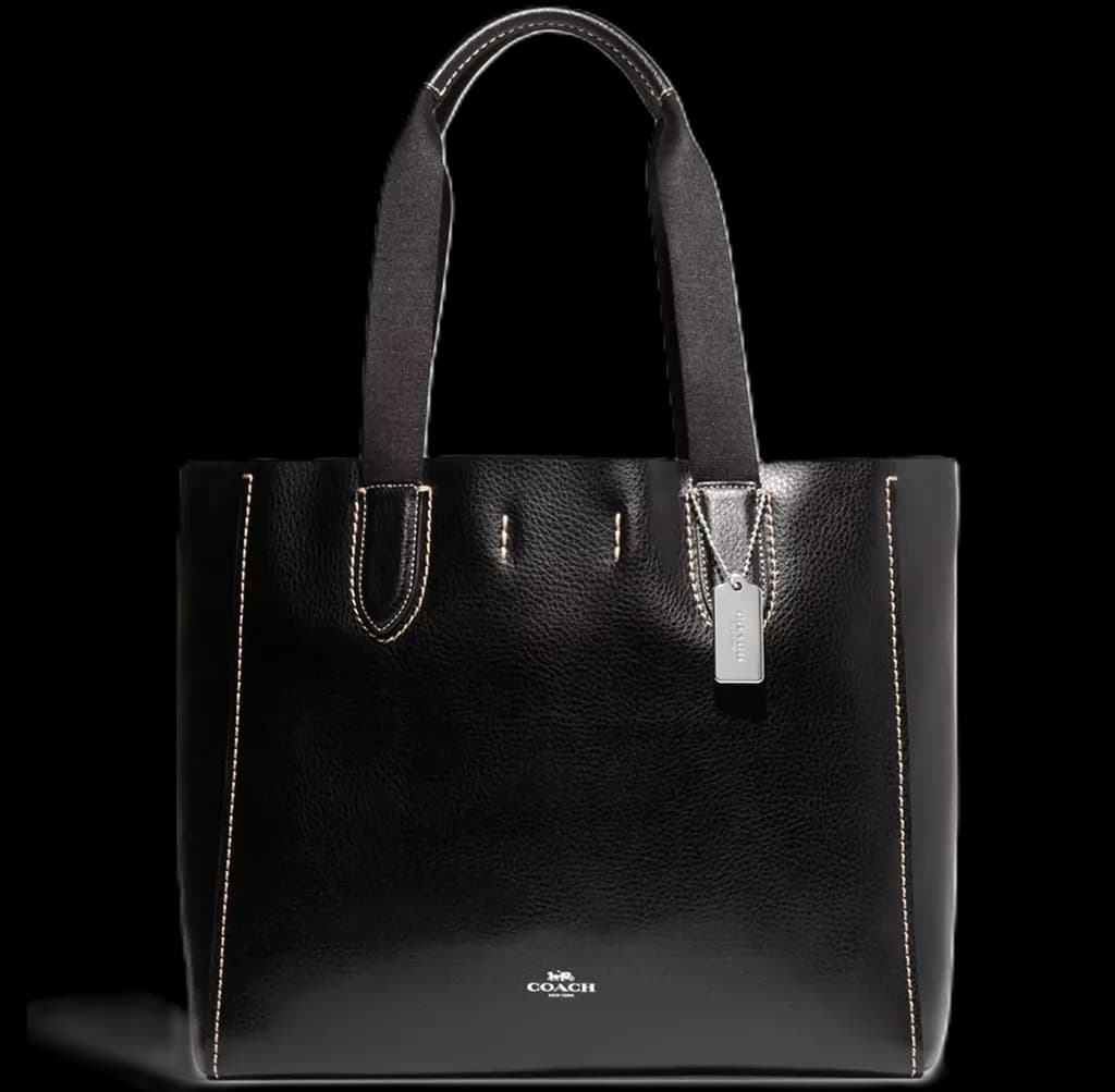 Túi Coach Derby Tote 'Black' 58660-SVBK