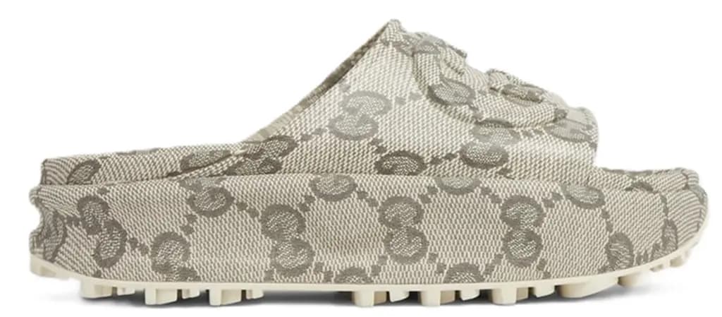 Dép Gucci Interlocking G Slide Sandals 'Beige' 725539-JAAC6-9742