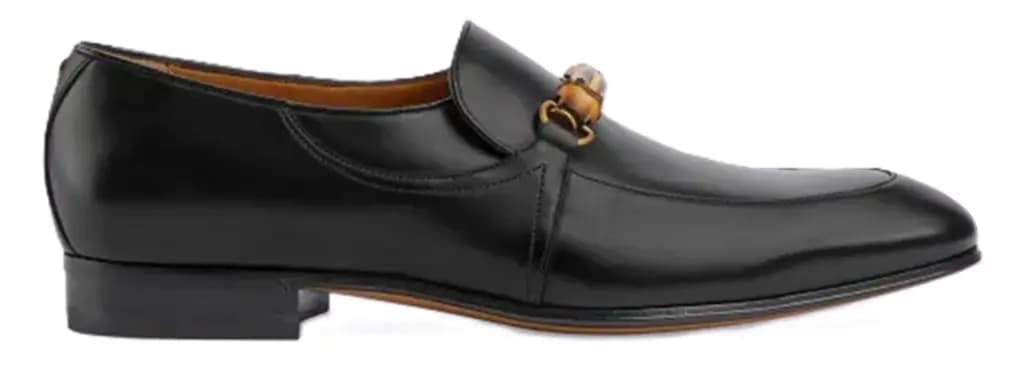 Giày Gucci Loafers Horsebit 'Black' 734805-1M0C0-1000