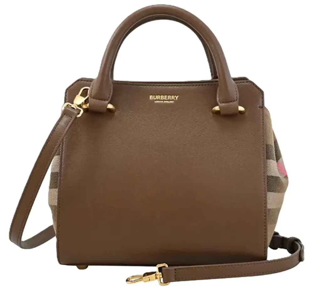 Túi Burberry Banwell House Check Mini Bag 'Brown' 8084485