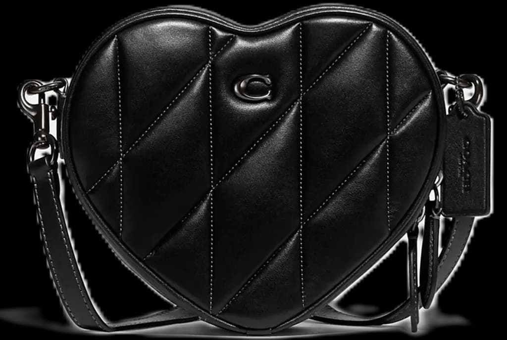 Túi Coach Heart Crossbody Quilting 'Black' CE725-V5BLK