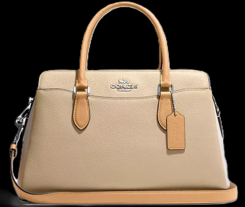 Túi Coach Darcie Carryall In Colorblock 'Beige' CH489-SVVFQ