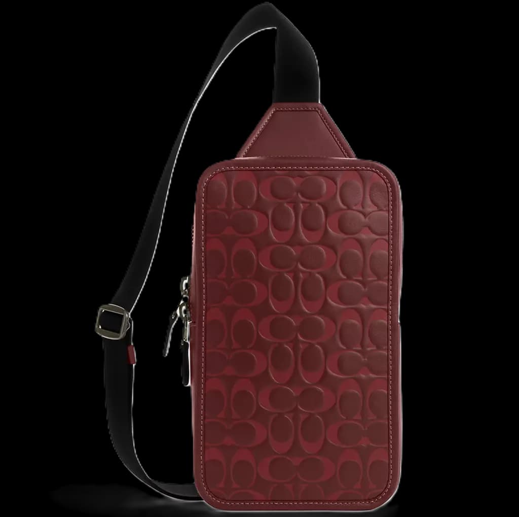 Túi Coach Sullivan Pack Signature Leather 'Wine' CJ583