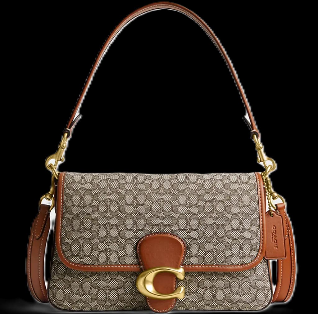 Túi Coach Soft Tabby Micro Signature Jacquard 'Beige' CM536-B4TA7