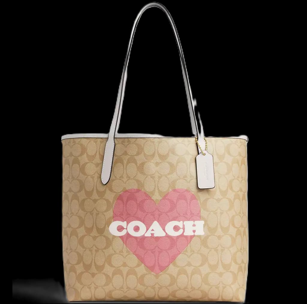 Túi Coach City Tote Signature Canvas 'Light Khaki' CP052-IMOTV