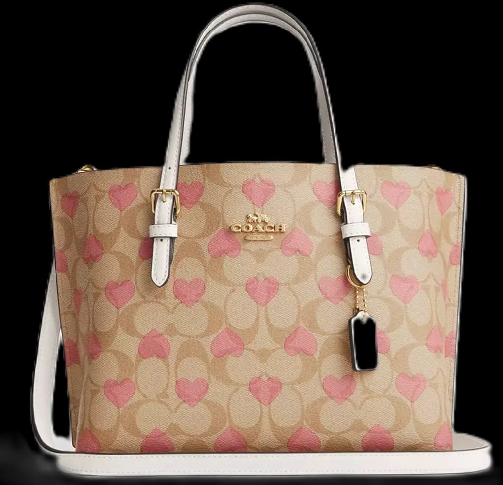 Túi Coach Mollie Tote 25 Signature Canvas 'Light Khaki' CP057-IMOTV
