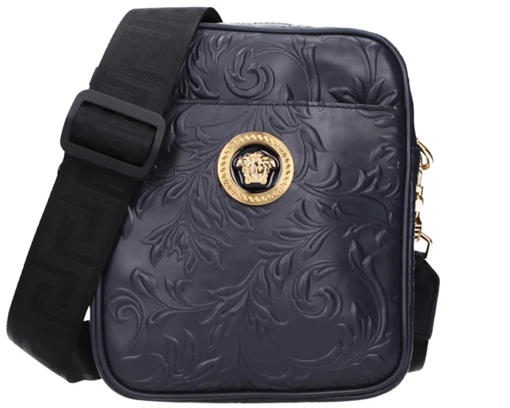 Túi Versace Bandouliere Homme Cuir Bleu Nuit 'Dark Navy' F83753-715-9937