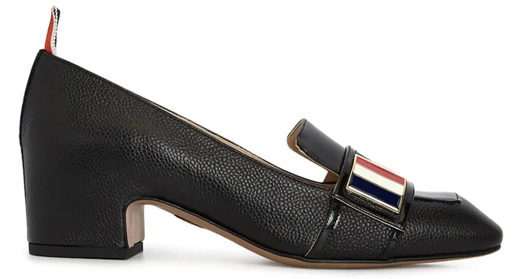 Giày Thom Browne Three-wire strap 'Black' FFH207A-06257-001
