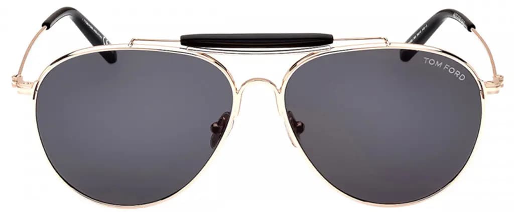 Kính Tom Ford Aviator Smoked 'Gold' FT0995-5928A