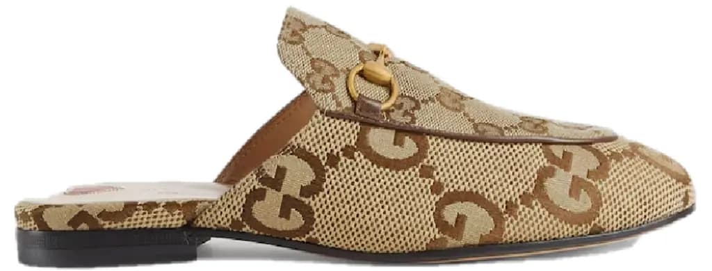 Giày Gucci Jumbo GG Princetown Slipper 'Camel' ‎475094-UKO60-2588