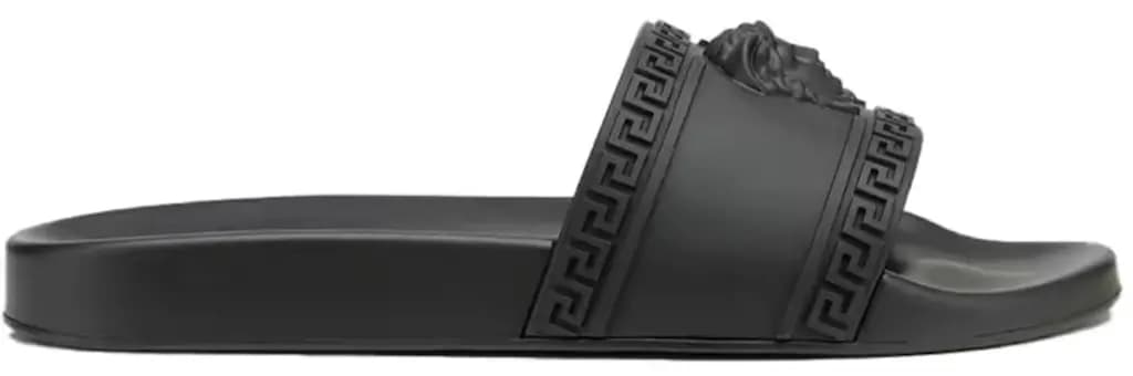 Dép Versace Palazzo Pool Slides 'Black' DSU5883-DGO9G-D41
