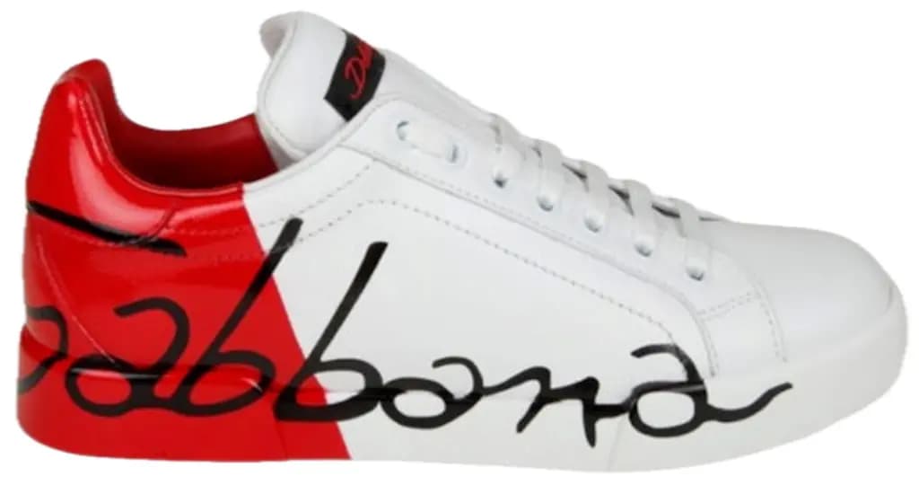 Giày Dolce & Gabbana Portofino 'White Red' CS1520AI0531HR821