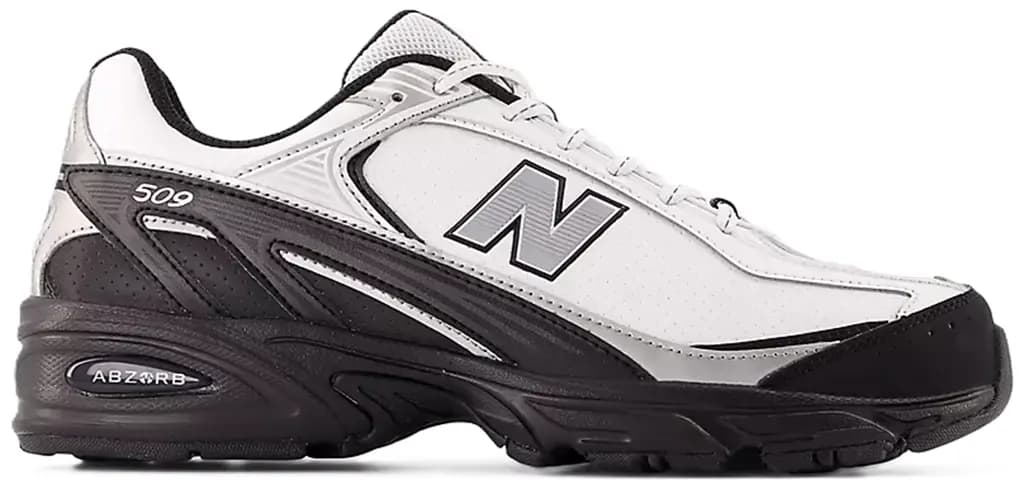 Giày New Balance 509 'White Black Silver Metallic' U509BW